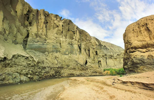 Sangachaly Kasabasının Yakınında Güzel Bir Kanyon Azerbaycan — Stok fotoğraf
