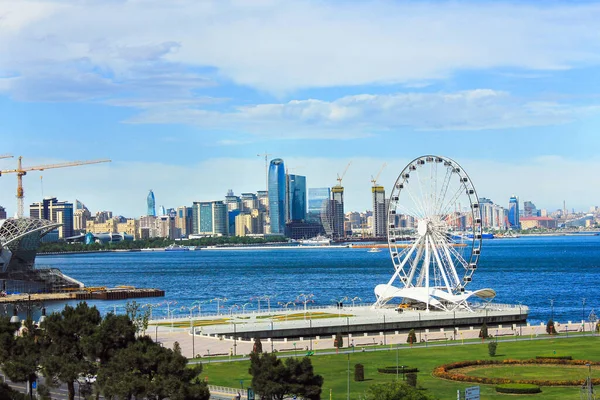 Baku City Azerbaijan 2019 Year Nice View City Bailov — Stock Photo, Image