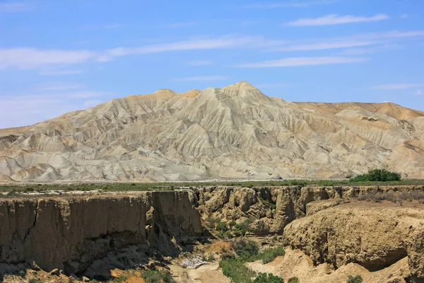 Canyon Profundo Pitoresco Perto Cidade Sangachaly Azerbaijão — Fotografia de Stock