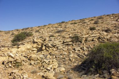 Dağlardaki granit kayalar. Azerbaycan.