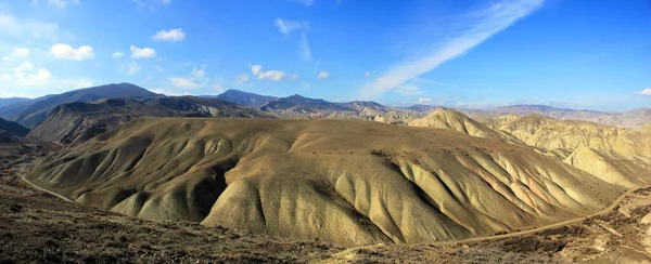 Όμορφα Ατελείωτα Βουνά Στην Περιοχή Khizi Αζερμπαϊτζάν — Φωτογραφία Αρχείου