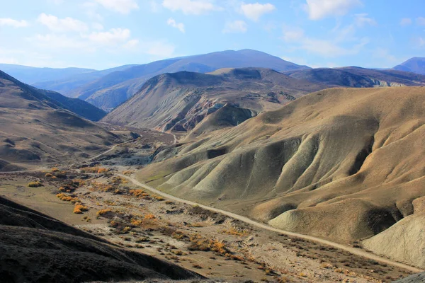 Lindas Montanhas Intermináveis Região Khizi Azerbaijão — Fotografia de Stock