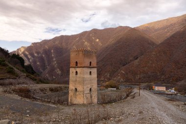 Şehre. Gakh. Azerbaycan. 11.25.2022. 17. yüzyılın Savunma Kalesi Sumug Galası.