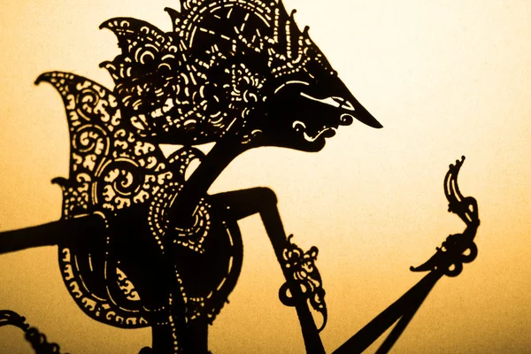 Wayang kulit varjonukke — kuvapankkivalokuva