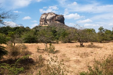 Sigiriya rock Sarayı Sri Lanka