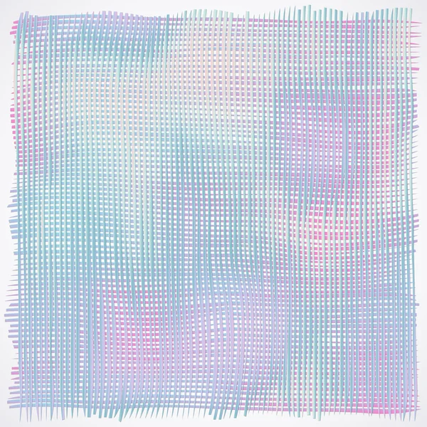 Egyszerű lila, kék és fehér színes textúra a háttér. Tarka összefonódik merőleges vonalak. Vektoros illusztráció. — Stock Vector