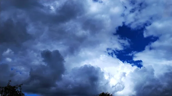 Thunder Sky. Rain clouds in the sky.