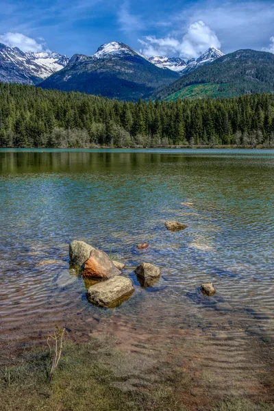 Uitzicht Green Lake Van Green Lake Park Langs Zee Tot — Stockfoto