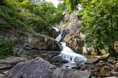 Büyük Şelale de Mortain 'in (Normandie, Fransa)