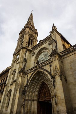 Bilbao 'nun Gotik Tarzı Santiago Katedrali