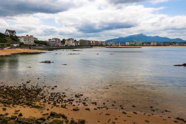 Saint-Jean-de-Luz 'un Sainte-Barbe Point' ten Panoramik Görünümü
