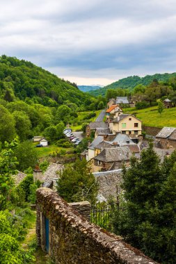 Estaing köyünden Coussane Vadisi
