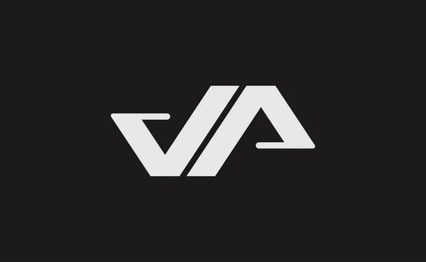 Monogram Logo Template Luxury Initial Letters — Vetor de Stock