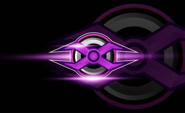 İlk X, vektör ilk harf monogram esport, seğirme ve oyun logo şablonu