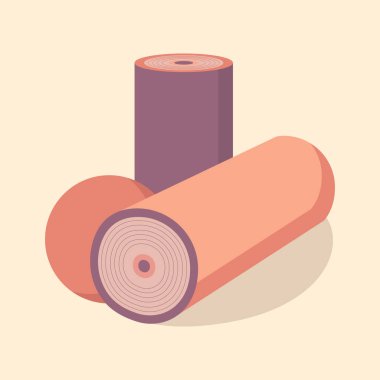 Köpüklü rulo ve miyofasyal masaj terapisi için fitness topu. Derin doku masajı. Egzersiz ve egzersiz konsepti. İyileşme, fizik tedavi, ağrı kesici gibi konular için.