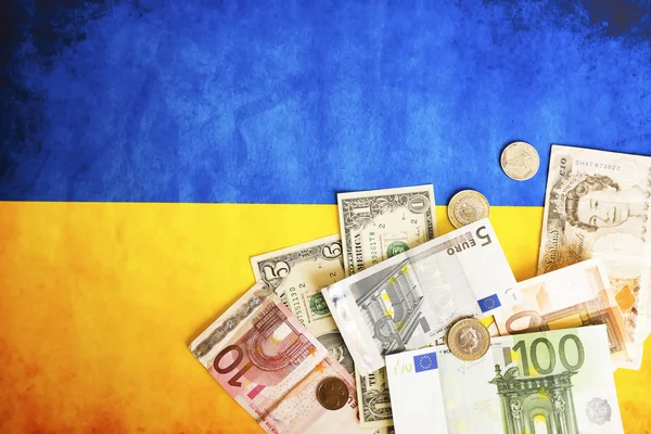 Ukraine is on the verge of bankruptcy — Zdjęcie stockowe