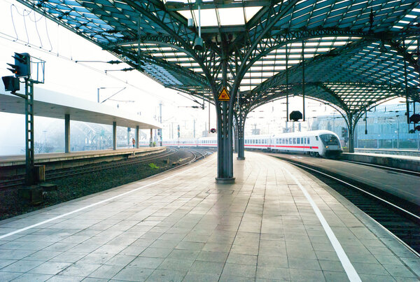 Railway station in Germany