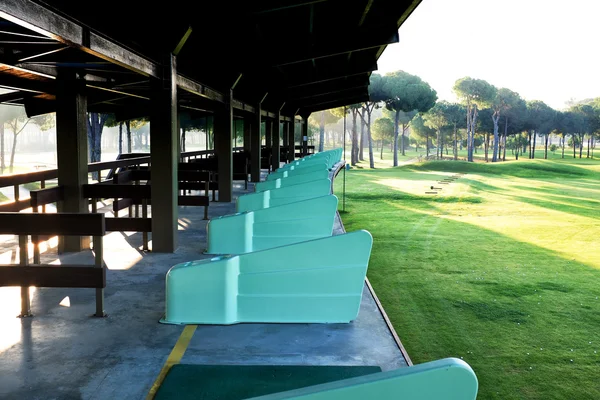 golf sahasında golf oynamak