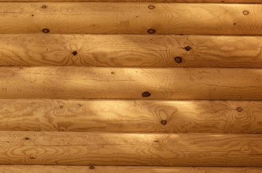 çok sayıda paralel ahşap günlükleri kalkan