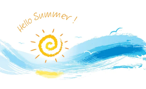 sun setting behind splashing water wave