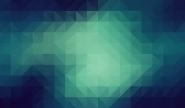 Abstract 2D geometric blue background