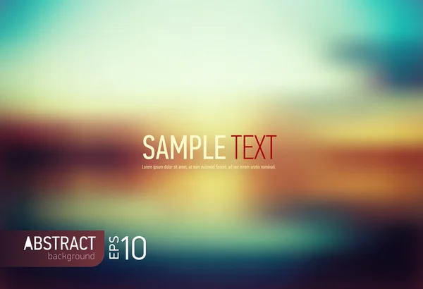 Bulanık arka plan - günbatımı