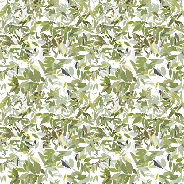 Yapraklı, soyut, pürüzsüz desen. Çeşitli yüzeyler için vektör arkaplanı. Moda el çizimi dokular.