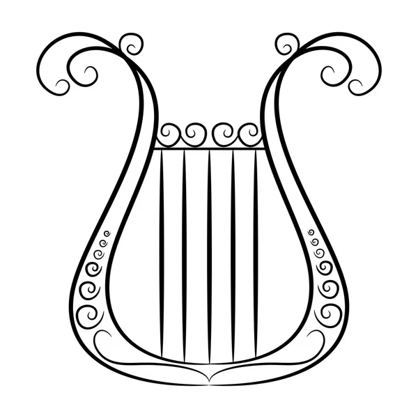 Beyaz bir arka plan üzerinde siyah beyaz ARP