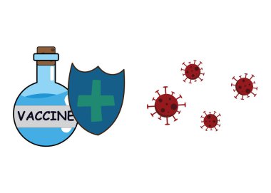 vaccine vector illustration. EPS10