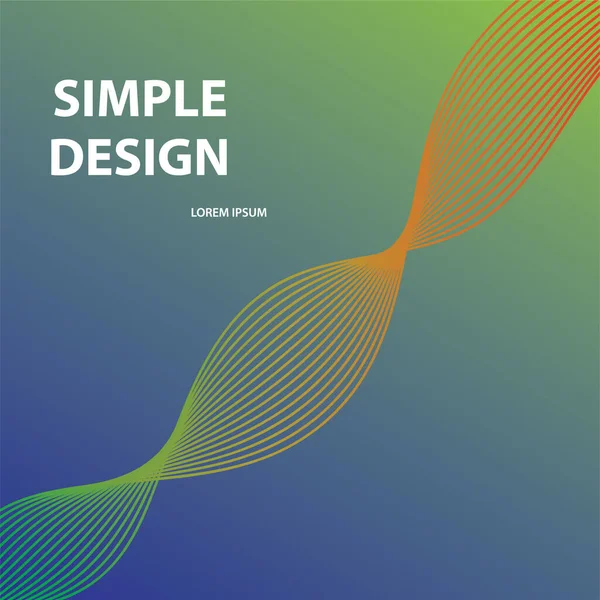 Simple Lines Background Vector Illustration —  Vetores de Stock