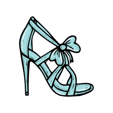 Güzel el kadınların yüksek topuk ayakkabı çekilmiş. Şık Bayan ayakkabıları.