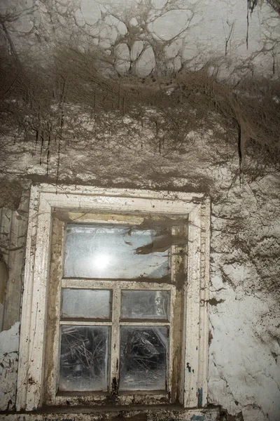 Una Casa Muy Antigua Casa Abandonada Web Contexto — Foto de Stock