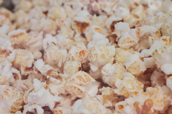Zamknięcie Popcornu Masłem — Zdjęcie stockowe
