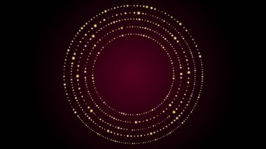 Soyut arkaplan. Siyah kestane rengi arka planda altın halkalar. Vektör çizimi. Kapak resmi, ekran koruyucu, kitap tasarımı, poster, broşür, CD kapağı, web sitesi arka planı vs. tasarımlarında kullanılabilir..