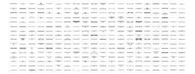 Banner için Siyah Basit Çizgi Koleksiyonu Doodle Sınır Elemanları Vektör Tasarım Tasarım Tasarımı Çizimi Resmini Ayır