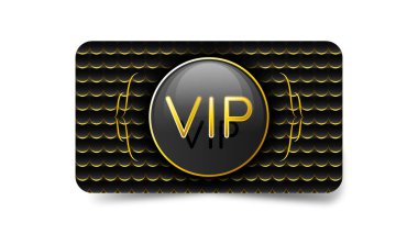 Soyut Koyu Altın ve Siyah Vip Kart Şablonu Vektör Tasarım Şablonu Premium Şablonu Kaliteli İnceleme Posteri