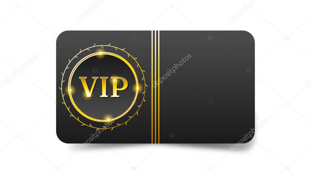 Abstract Dark Gold And Black Vip Card Template Vector Design Style Premium Luxury Template Premium Quality Invintation Poster