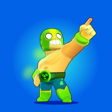    kavga yıldızları el primo illüstrasyon