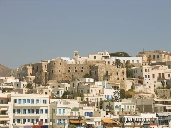 Naxos weergave. Griekse eiland in cyclades. — Stockfoto