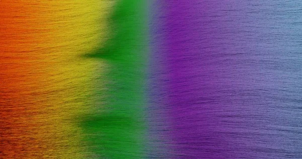 Rainbow hair. Abstract background desktop wallpaper 3d illustration