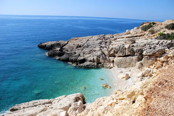 A costa mediterrânica — Fotografia de Stock