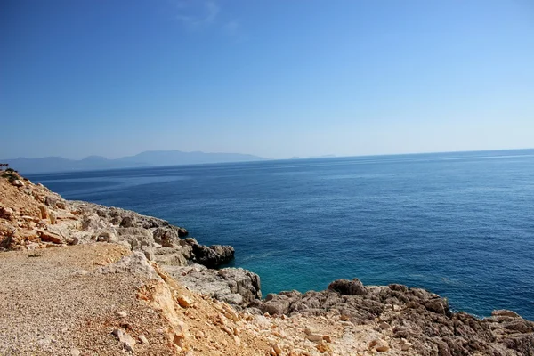 Mar Mediterrâneo na Turquia — Fotografia de Stock