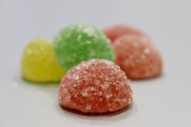 renkli meyve jelly şeker