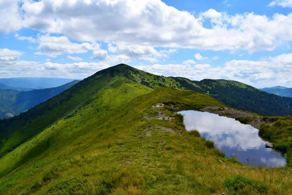 Lake Top Mountain Carpathians — Stock Photo, Image