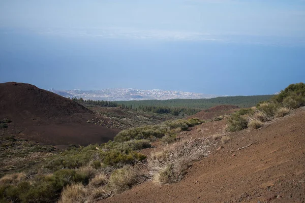 Tenerife adasında küçük bir kasaba