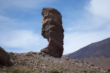 Teide Dağı yakınlarındaki Roque bölgesi