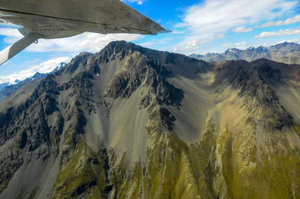 Pico de montanha do Wingtip moldura Nova Zelândia — Fotografia de Stock