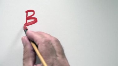 İnsan eli sözcüğü yazmaya 