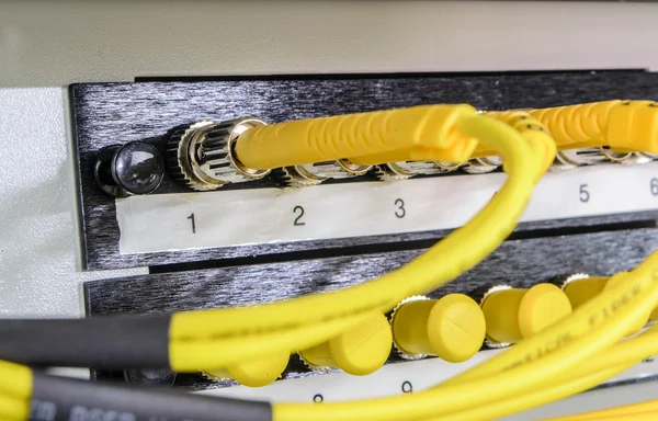 Optisk fiber — Stockfoto