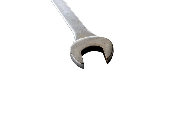 Wrench on white background — Stock Photo, Image